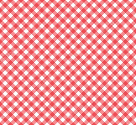 Traditionally, buffalo checks were always found in black and red. Modèle Gingham en rouge et blanc image vectorielle par ...