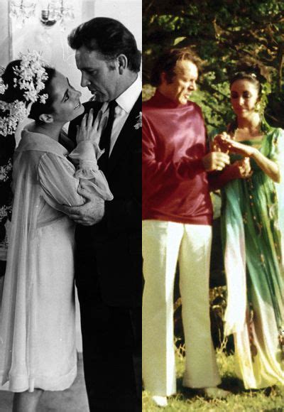 Elizabeth Taylor And Richard Burton On Their Wedding Days Hollywood