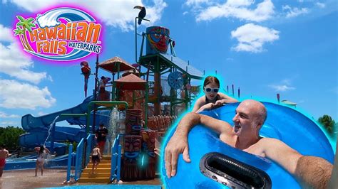 Getting Splashed At Hawaiian Falls Youtube