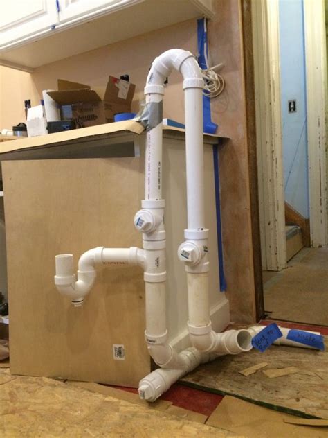 The diagram below shows how plumbing code requires it to be done (in most geographical areas). Island Loop/Foot Vent Layout | Terry Love Plumbing ...