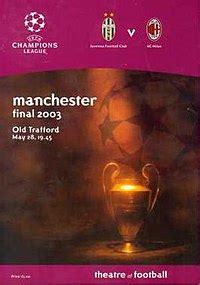 The 2003 caf champions league final was at the end of the 2003 caf champions league. 2003 UEFA Champions League Final - Wikipedia