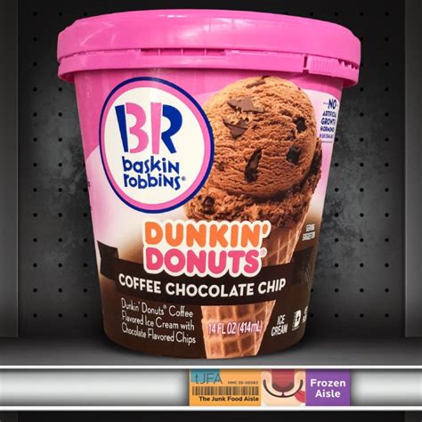 Baskin Robbins Dunkin Donuts Coffee Chocolate Chip Ice Cream The