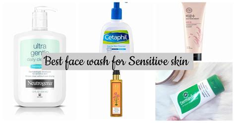 13 Best Face Wash For Sensitive Skin And Acne In India 2020