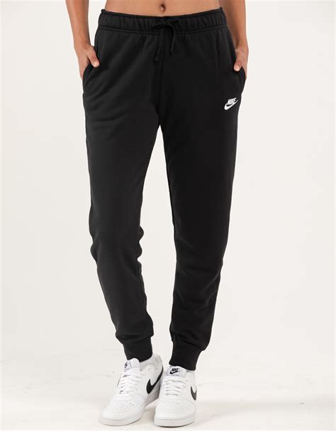 Nike Sportswear Club Womens Fleece Sweatpants Black Tillys