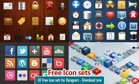 Download free icons in png and svg formats. 30 Free Icon sets for graphic and web designers - Download now