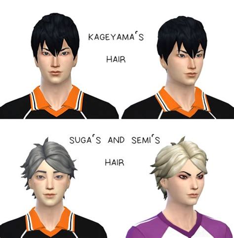 Haikyuu Sims 4 Cc Hair Olporcontrol