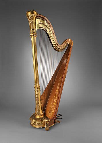 Lyon And Healy Pedal Harp American The Metropolitan Museum Of Art