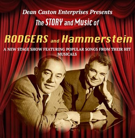 The Story And Music Of Rodgers And Hammerstein Regis Centre