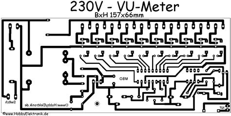 High performance vu meter circuit projects using lm3914/lm3915 that widely popular can display with 20 leds on stereo for all audio system. Lm3915 Vu Meter Pcb Layout - Vumetre A 20 Led Et 2 Lm3915 ...
