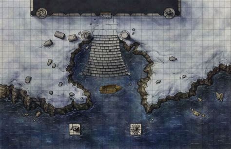 Image Result For Dandd Map Of Underwater Ruins Dungeon Maps Tabletop
