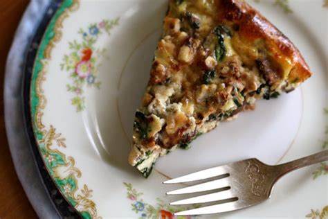 Crustless Quiche With Spinach And Mushrooms Joy The Baker