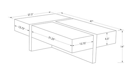 If this is the case, you may want something a little wider than the 10 to 15 inches typical of common sofa table dimensions. Mcintosh Rectangle Coffee Table with Storage in White High ...