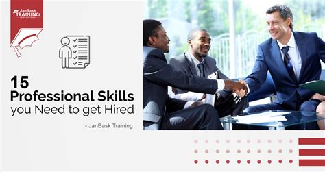 Top 15 Professional Skills You Need To Get Hired