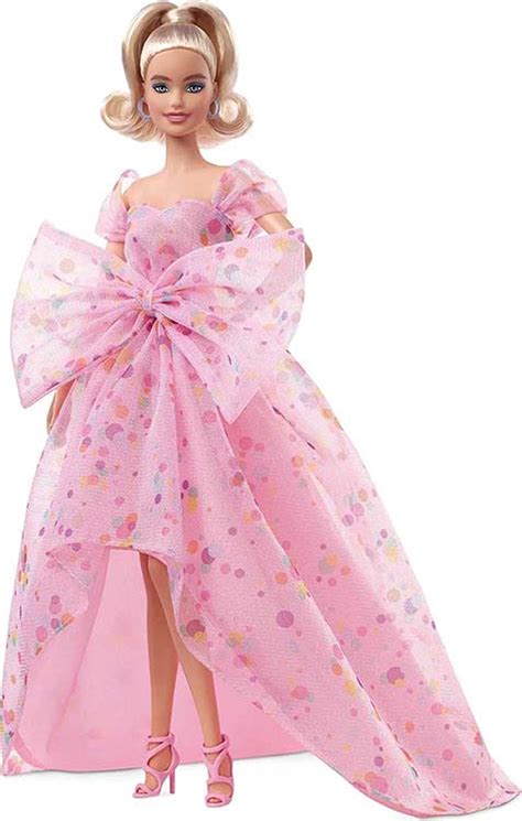 【楽天市場】【只今ポイント2倍】バービーシグネチャー バースデーウィッシュドール barbie birthday wishes doll wearing pink tulle gown