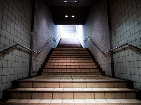 Subways Stairs Giallo Photography Portrait E Landscape