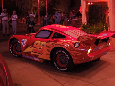 Disney pixar cars lightning mcqueen with racing wheels. A CuterMouse View of Cars Land: Lightning McQueen