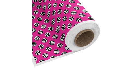 Zebra Print And Polka Dots Custom Fabric By The Yard Personalized