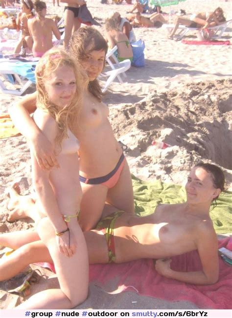Group Nude Outdoor Beach Chooseone Left Smutty Com