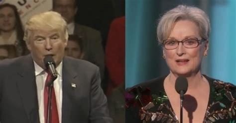 donald trump responds to hillary lover meryl streep after epic golden globes takedown