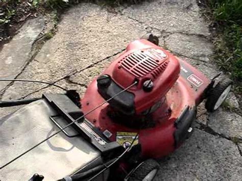 I first had the left rear wheel stop (disengaged) with all power going to the right real wheel. Toro Personal Pace Mower Update - YouTube