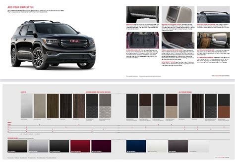 Gmc Acadia Paint Codes And Color Charts