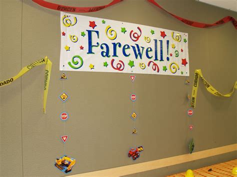 Farewell Party Decorations Ideas Images And Pictures Becuo
