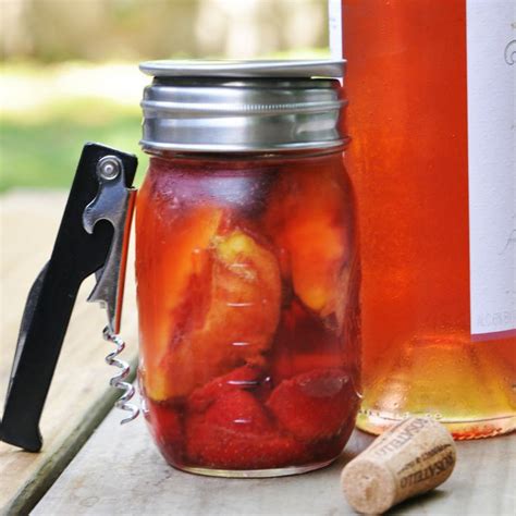 the perfect way to infuse sangria in a mason jar cocktails drinks happyhour food sun lunch
