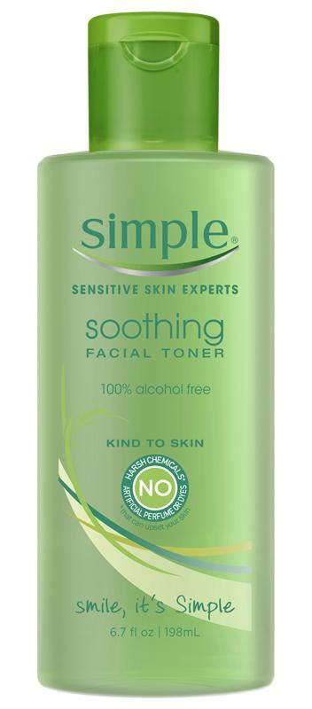 simple soothing facial toner ingredients explained