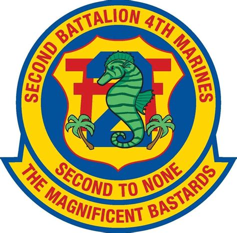 2nd Battalion 4th Marines Usmc Sticker Vinyl Decal Ebay Battalion