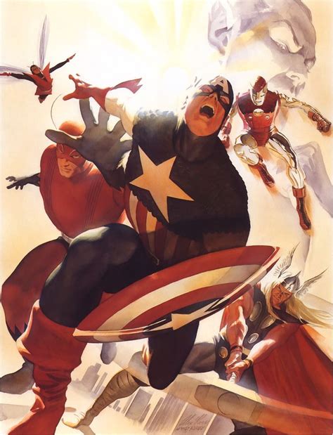 42 Best Images About Stunning Alex Ross Art On Pinterest The Avengers