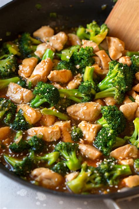 Chinese Chicken And Broccoli Stir Fry Healthy And Easy Cooking Classy