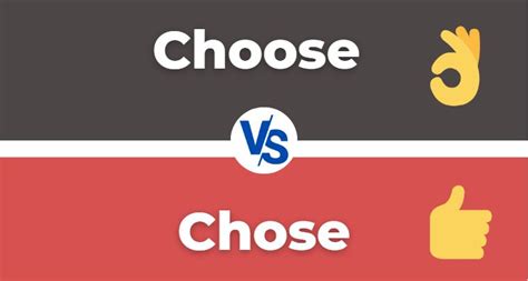 Choose Vs Chose Learn The Difference Skygrammar