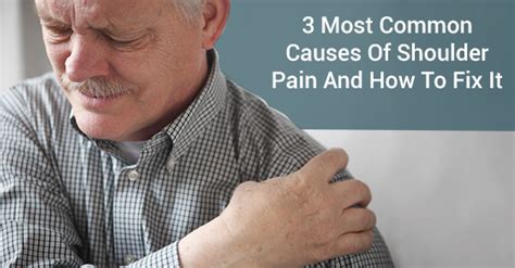 Shoulder Pain 3 Most Common Causes And How To Fix It Focusphysiotherapy