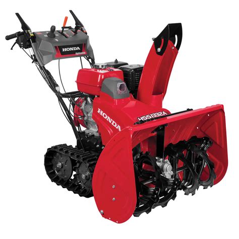 Honda Hs1332at And Atd Two Stage 32 Snow Blower Honda Snow Blowers