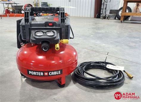 Porter Cable Air Compressor 150 Psi 6 Gal Whose Fittings