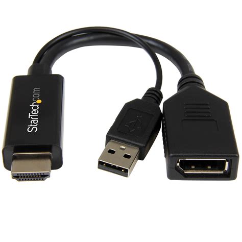 StarTech Com HDMI To DisplayPort Converter HDMI To DP Adapter With