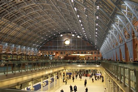 London St Pancras International Station Londons Eurostar Terminal