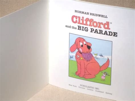 Vintage Clifford The Big Red Dog Set Of 3 Picture Books Etsy