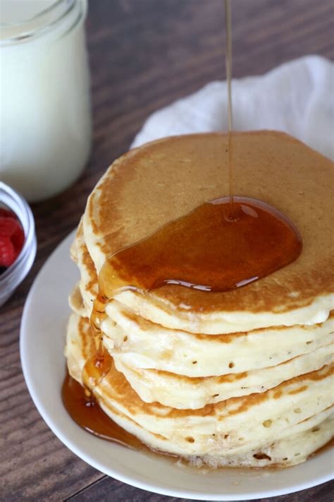 Perfect Fluffy Pancakes From Scratch Easy Its Always Autumn
