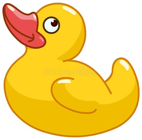 Rubber Duck Stock Vector Illustration Of Play Little