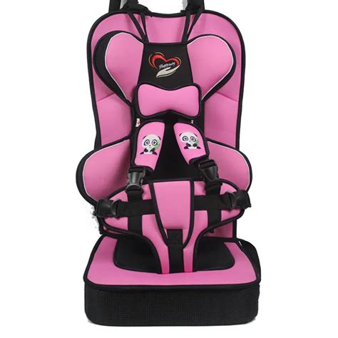 Portable Child Car Safety Seat Foldable Baby Car Booster Seat Five