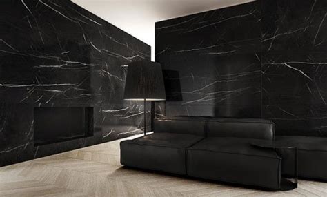 Belgium Black Marble Modern Living Room Sydney By Euro Natural