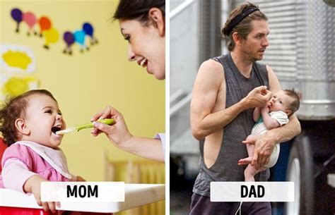 10 Things Moms And Dads Do Differently Vicious Kangaroo