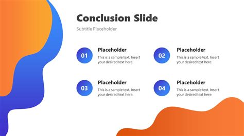 Conclusion Slide Template For Powerpoint