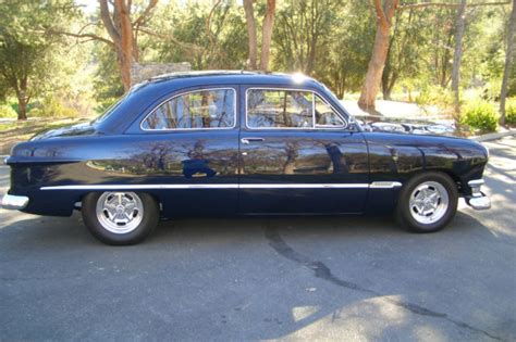 1950 Ford 2 Door Sedan Custom Classic Cars For Sale