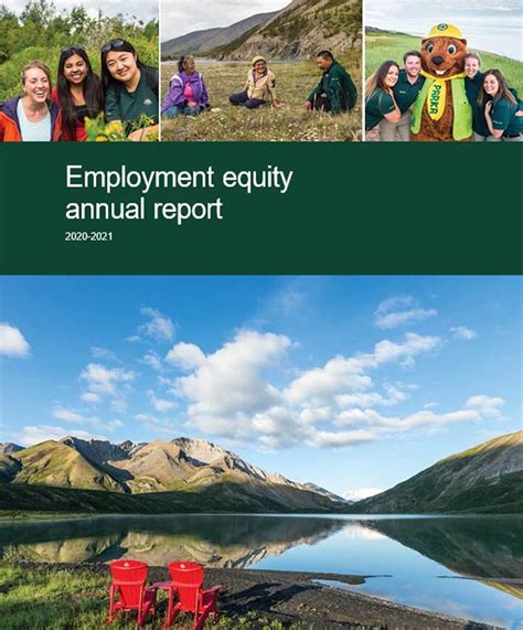 Employment equity annual report, 20202021  Parks Canada Agency