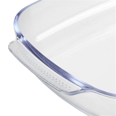 PYREX Glass Rectangular Roaster Dish With Easy Grip Handles 30 X 20cm