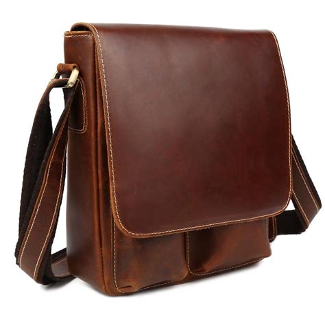 Luxury Leather Shoulder Bags For Men Paul Smith