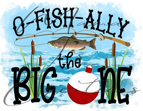 O Fish Ally The Big One Boys Birthday Sublimation Or Vinyl Etsy