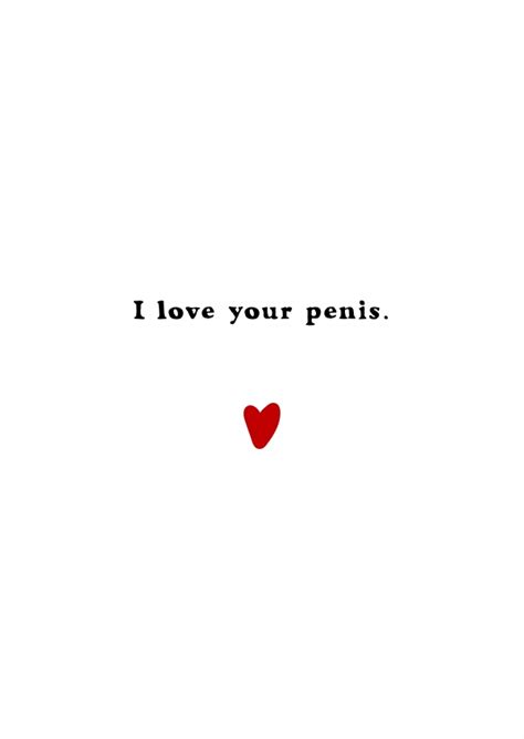 I Love Your Penis Liebeskarten And Sprüche 🌹💌 Echte Postkarten Online Versenden